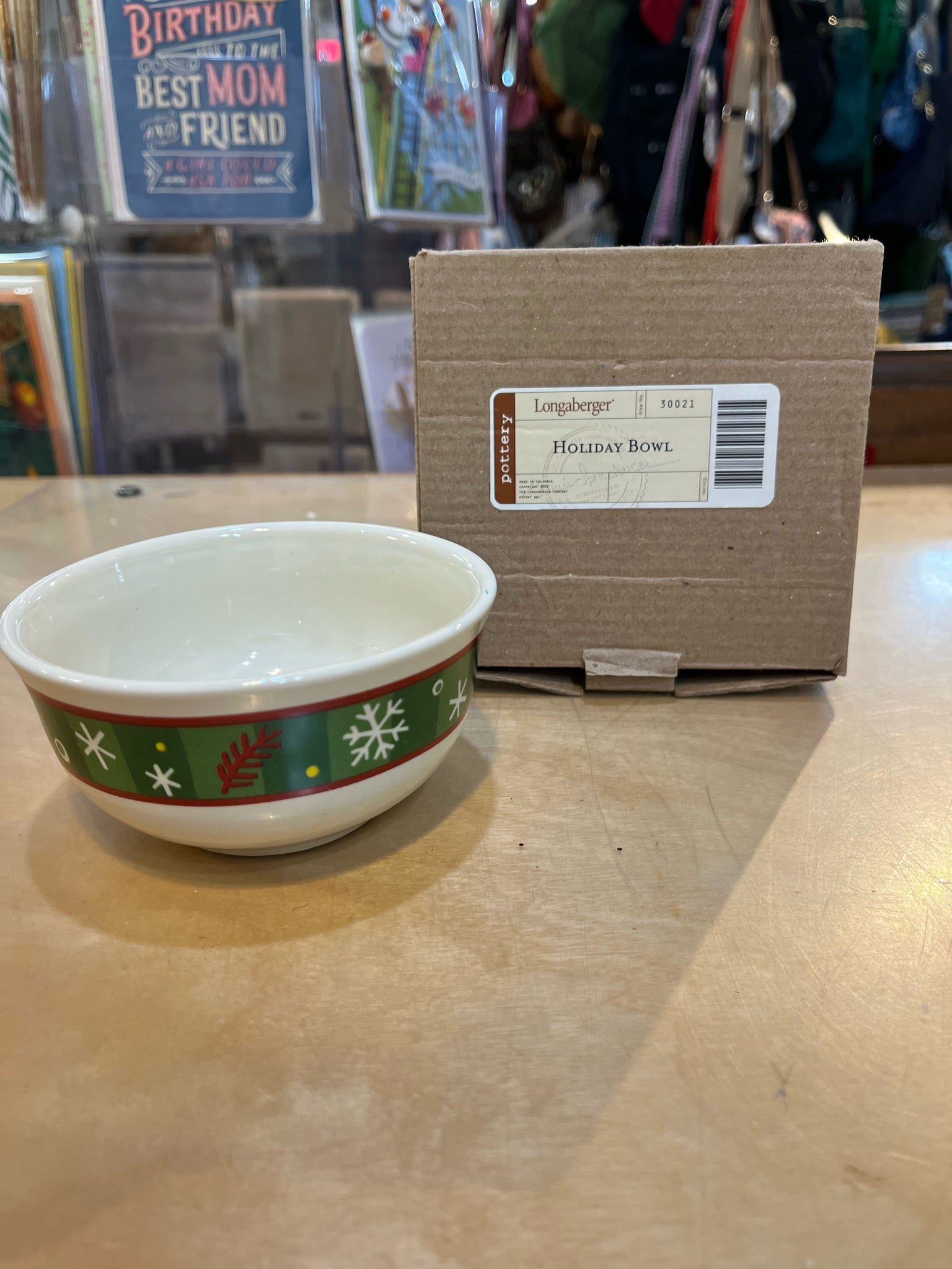 Longaberger "Holiday Bowl"