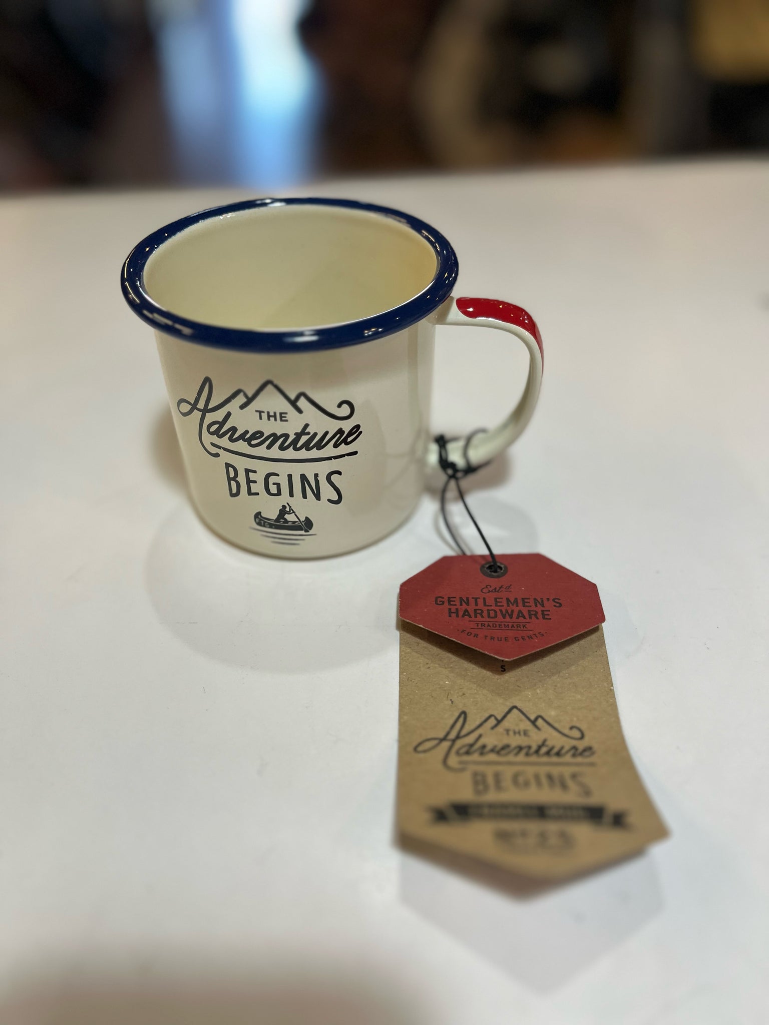 NWT Gentlemen’s Hardware “Adventure Begins” Mug