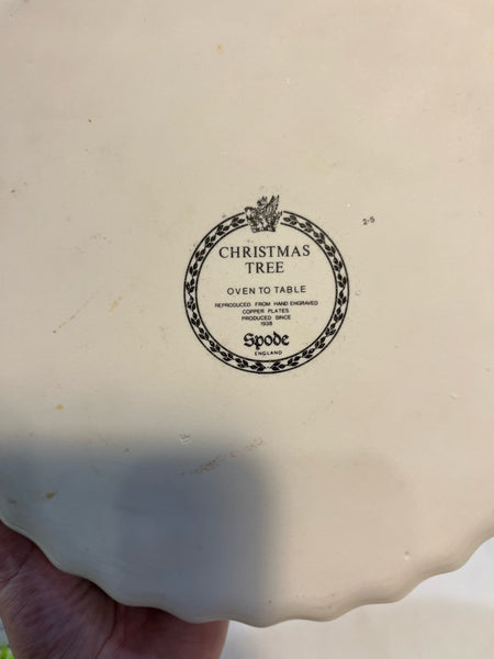 Spode Christmas Quiche Dish