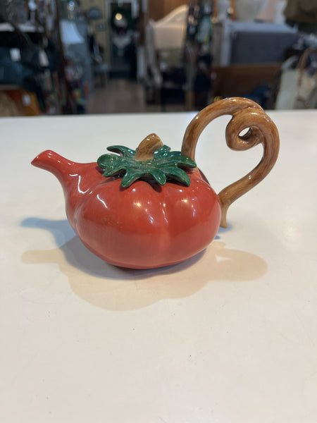 Fitz & Floyd Tomato Teapot