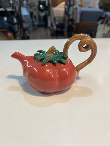 Fitz & Floyd Tomato Teapot