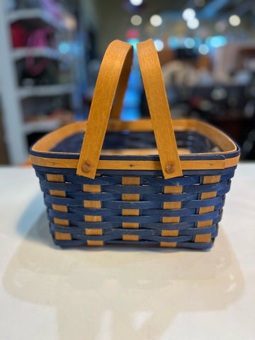 Rare Longaberger "Blue Cake Basket"