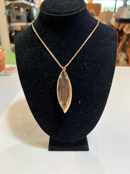 Kendra Scott Milla Copper Glitter Necklace