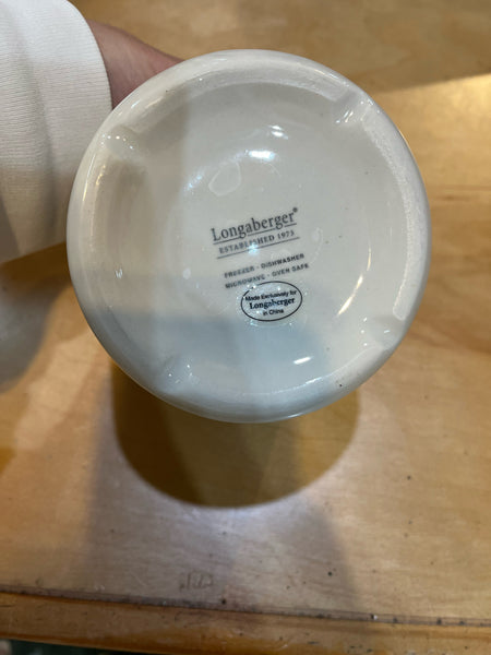 Longaberger "Holiday One Pint Crock"