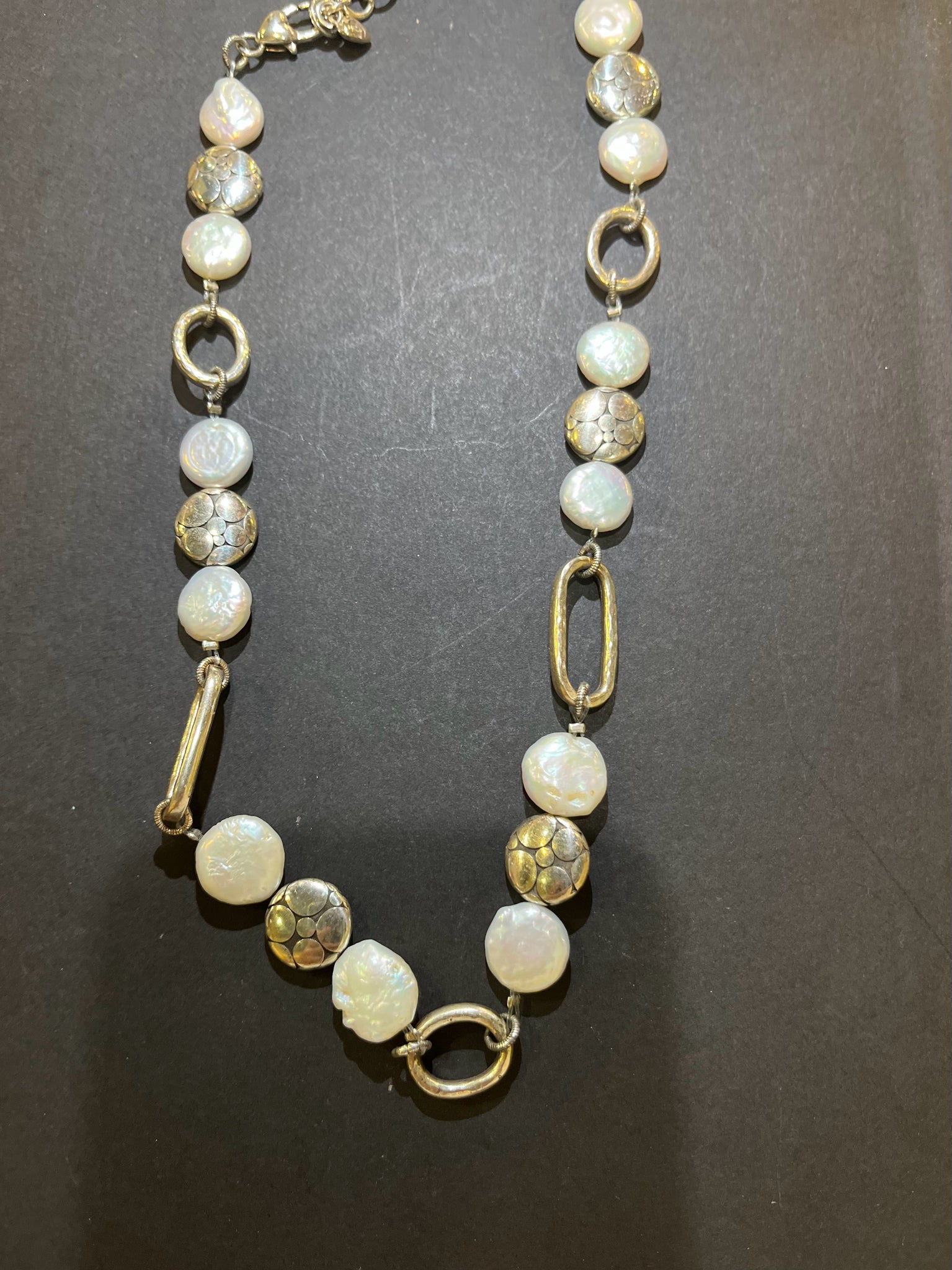 Brighton “Pebble & Pearl”
Necklace