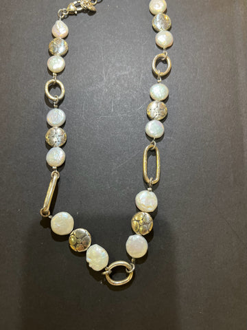 Brighton “Pebble & Pearl”
Necklace