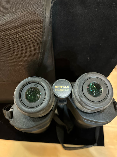 Black Pentax Binoculars