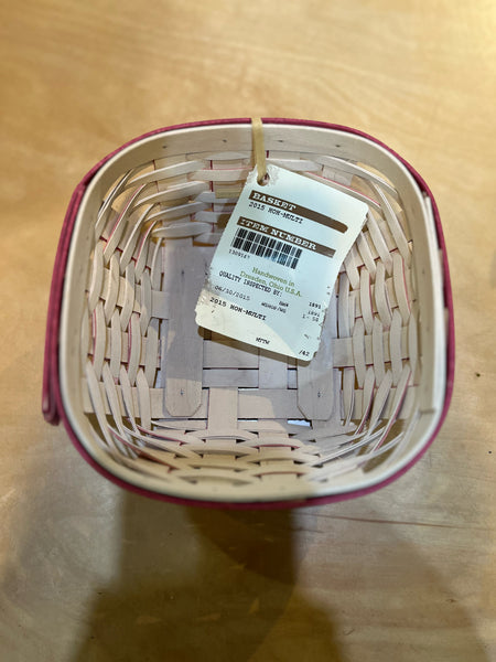 Rare Longaberger "Horizon of Hope w/ Ribbon Topper" Basket