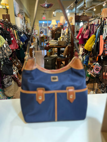 Dooney & Bourke Navy “Wayfarer” Handbag