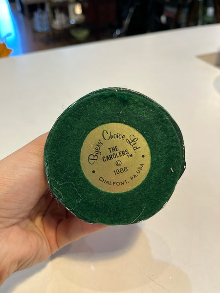 Vintage Byers Choice Carolers "Scottish Terrier" Figurine