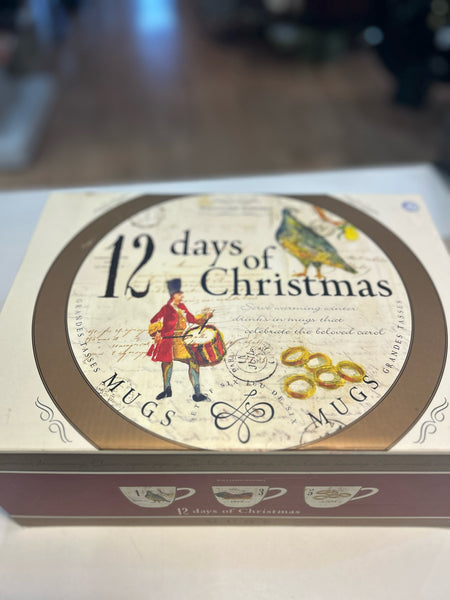 Williams Sonoma 12 Days of Christmas Plates Set