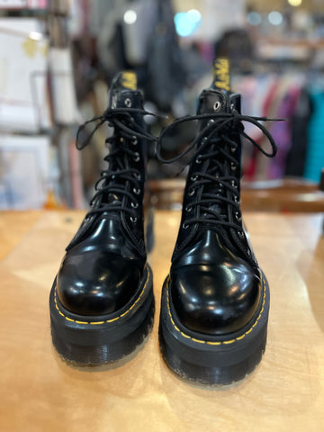 Doc Martens Black Platform Boots