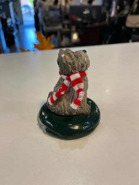 Vintage Byers Choice Carolers "Scottish Terrier" Figurine