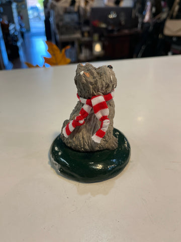 Vintage Byers Choice Carolers "Scottish Terrier" Figurine