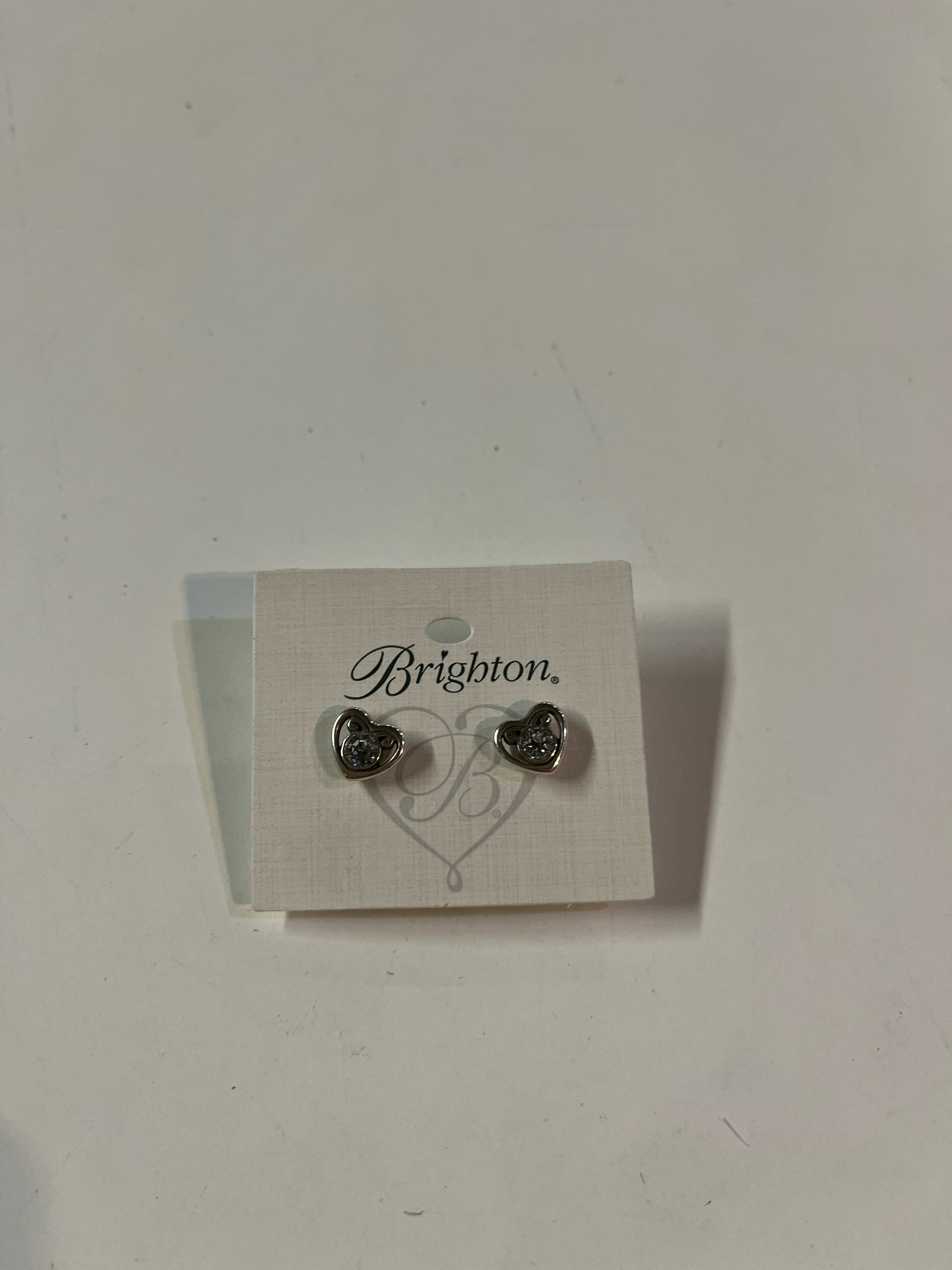Brighton Silver "Hearts of Summer" Stud Earrings