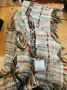 NWT Shiraleah Multi-color fringe Scarf