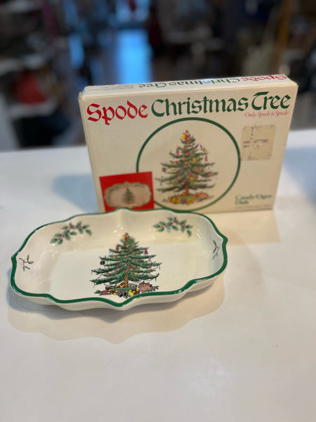 Spode Christmas Ogee Dish