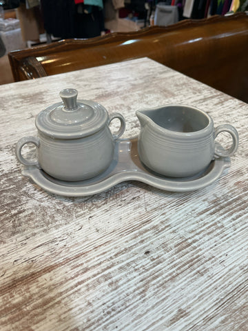 Fiestaware Sugar & Creamer Set