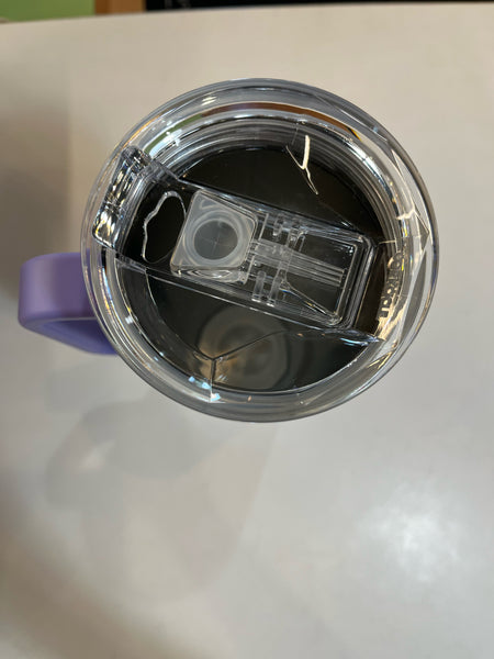 Corkcicle x Rifle Paper Purple Floral Waterbottle