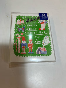 “Holly Jolly Christmas” Card Set