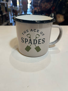 “The Ace of Spades” Enamel Mug