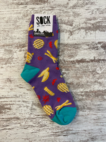 Fries Women’s Crew Socks