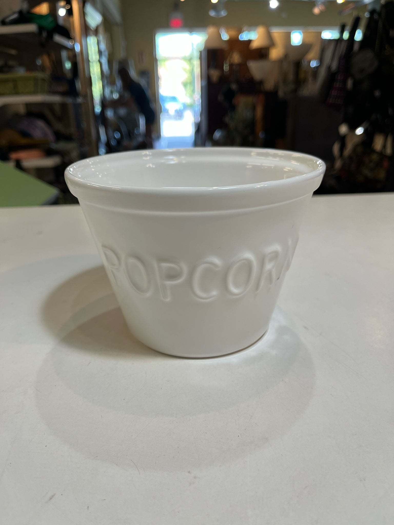 Crate & Barrel Small Popcorn Bowl