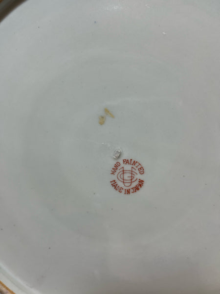 Vintage Hand Painted Floral Platter