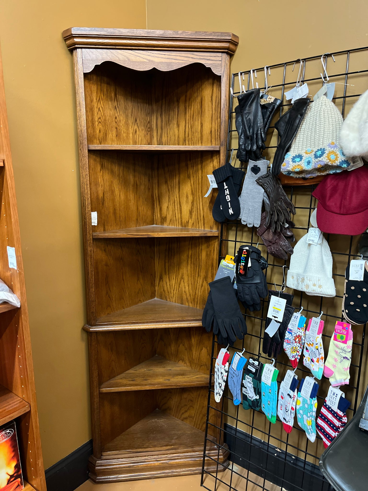 Corner Cabinet 5 Tier Shelf