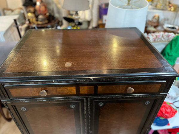 Tall Dark Brown Chest