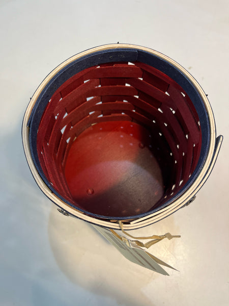 Longaberger “Tall Red Drum” Basket