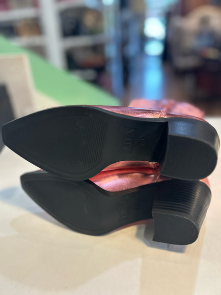 Mia Metallic Cowboy Boots