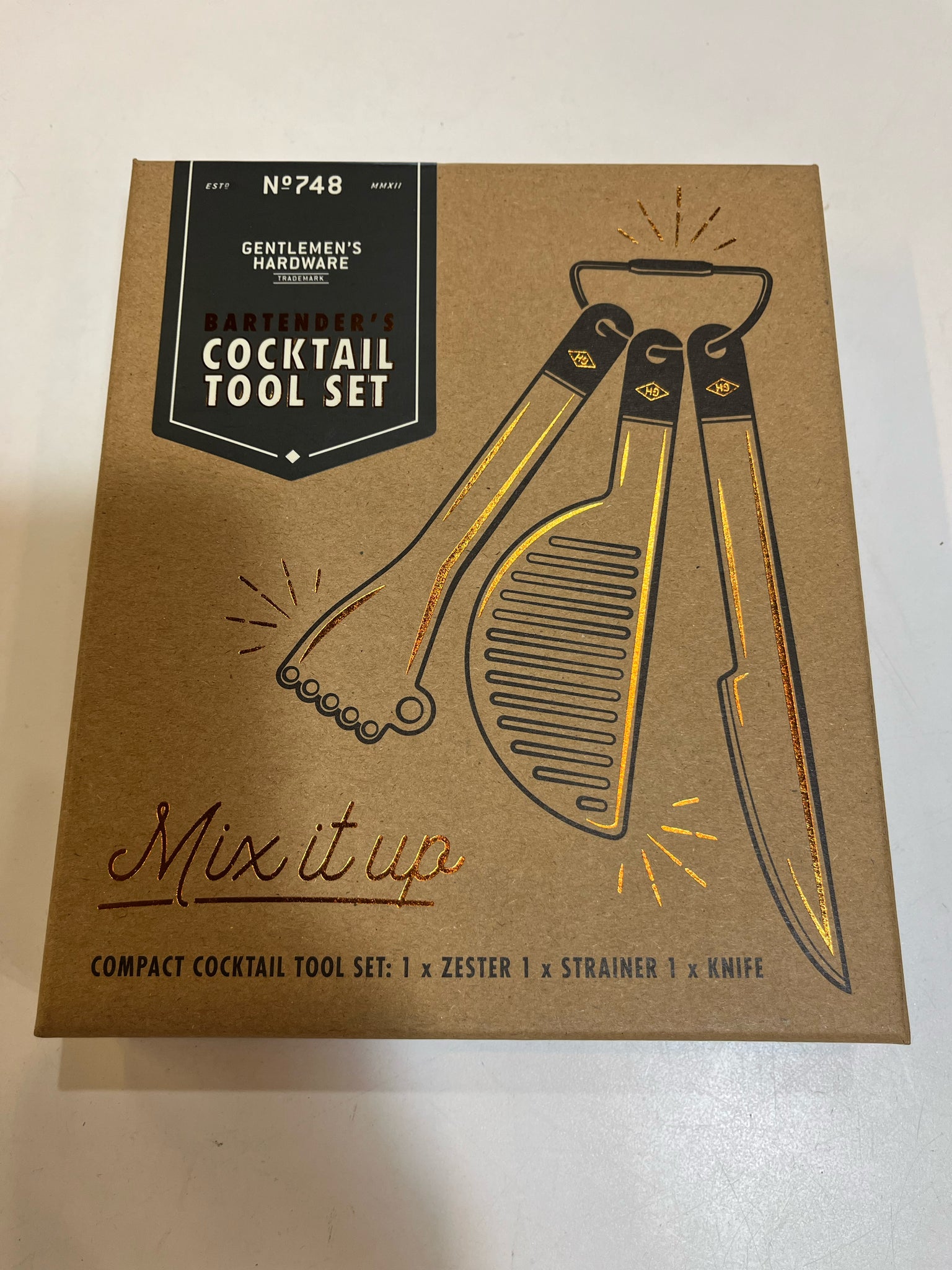 Gentlemen’s Hardware Cocktail Tool Kit