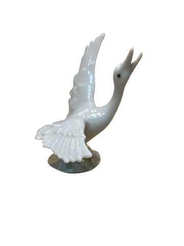 Lladro “Duck taking Flight” Figurine