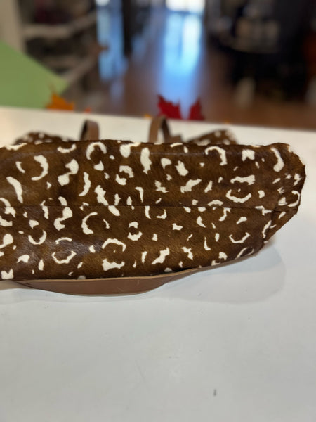 Madewell Calf Hair Brown Handbag