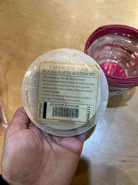 Longaberger "Horizon of Hope"  Basket