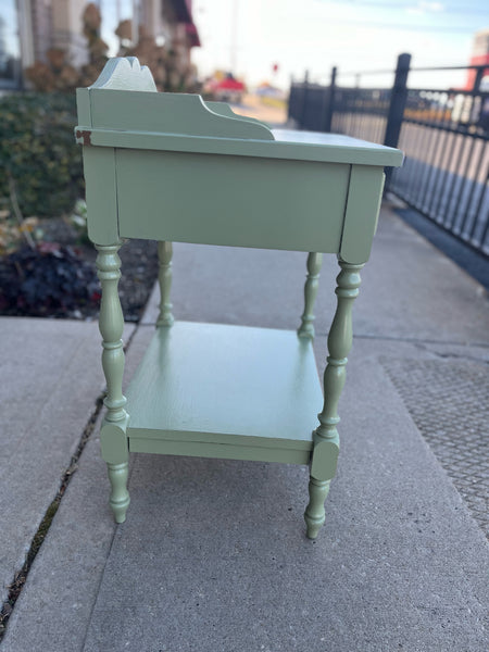 Green End Table