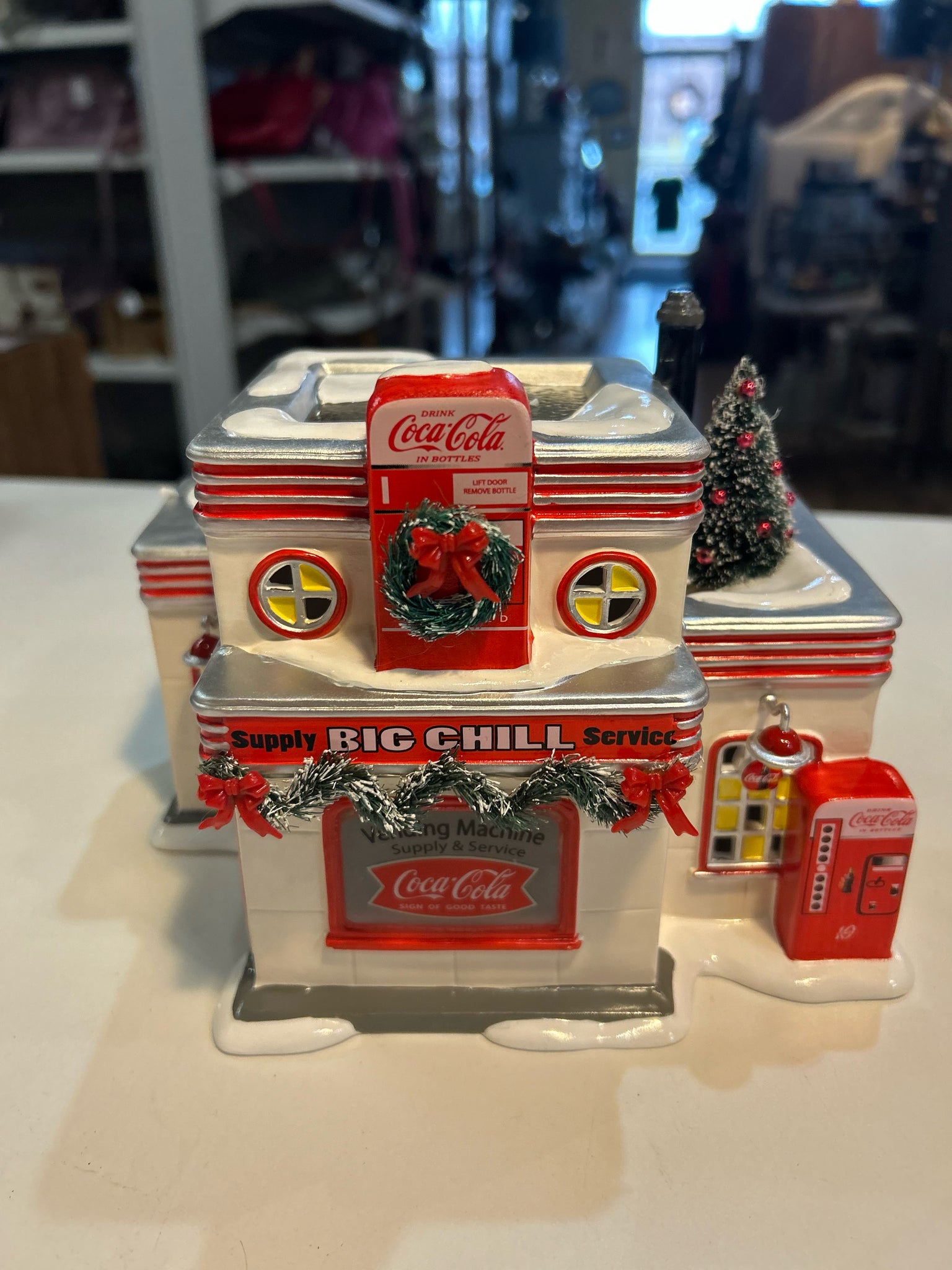 Dept. 56 Coco-Cola Big Chill Supply & Service Figurine
