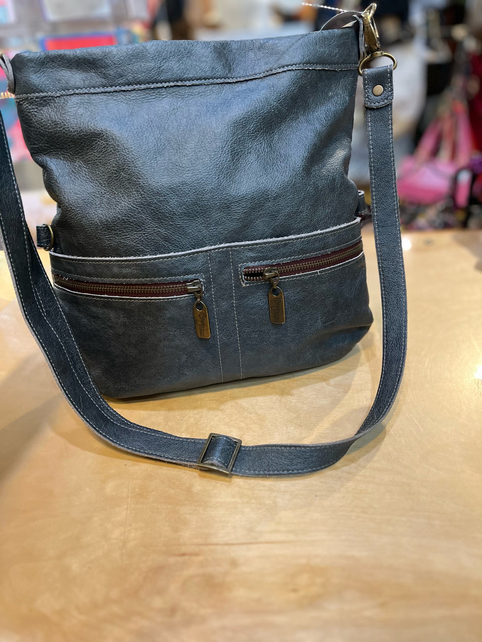 Brynn Capella Gray Crossbody