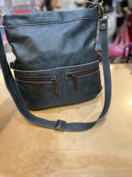 Brynn Capella Gray Crossbody