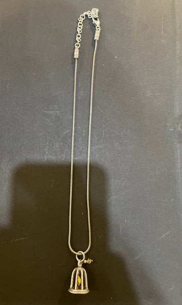 Brighton Birdcage Pendant Necklace