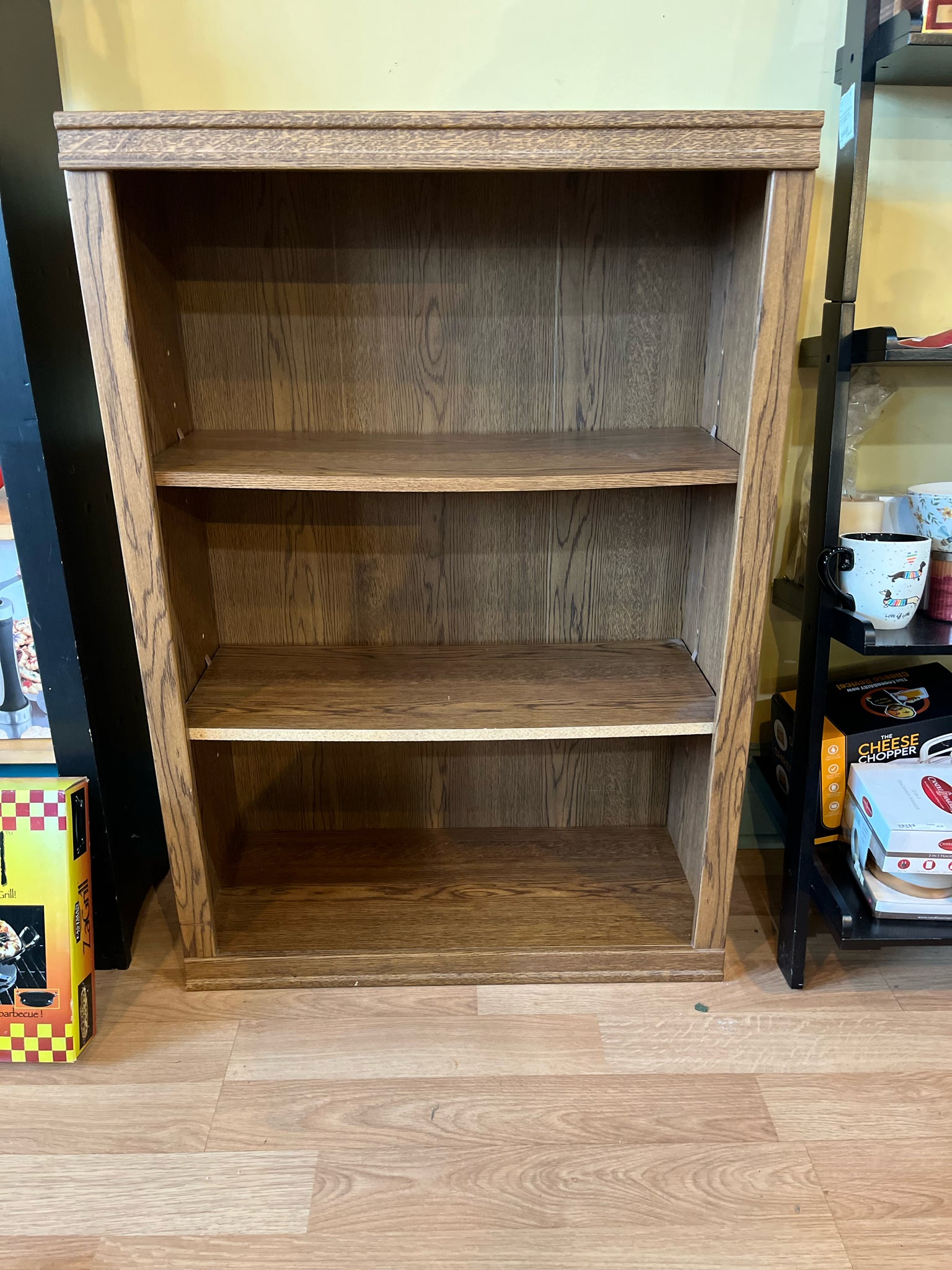 Brown Bookshelf