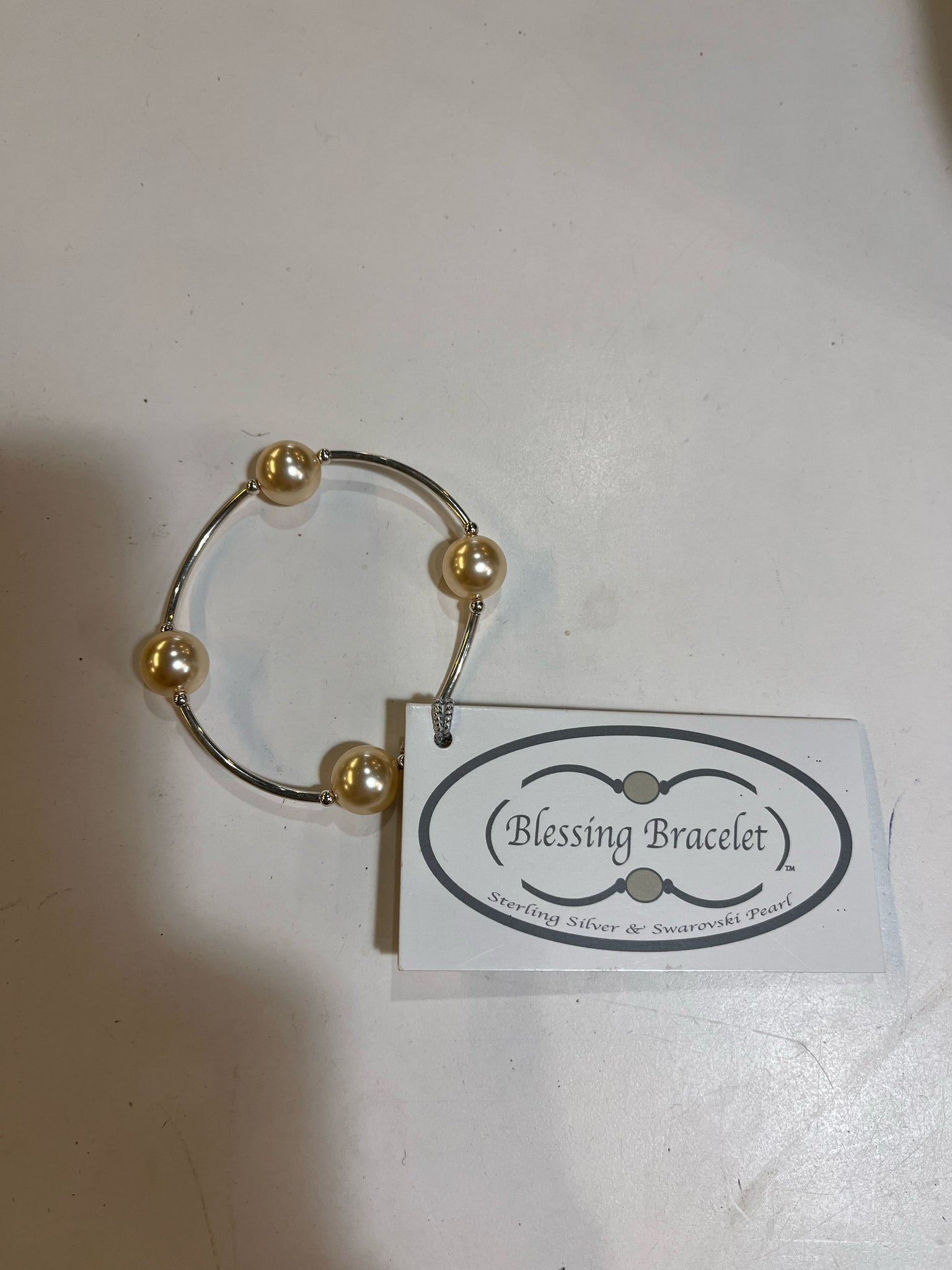 NWT Small Champagne Blessing Bracelet