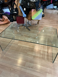 Solid Glass Coffee Table