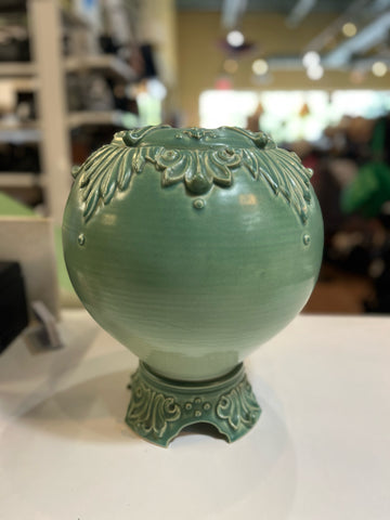 Turquoise Blue Pot