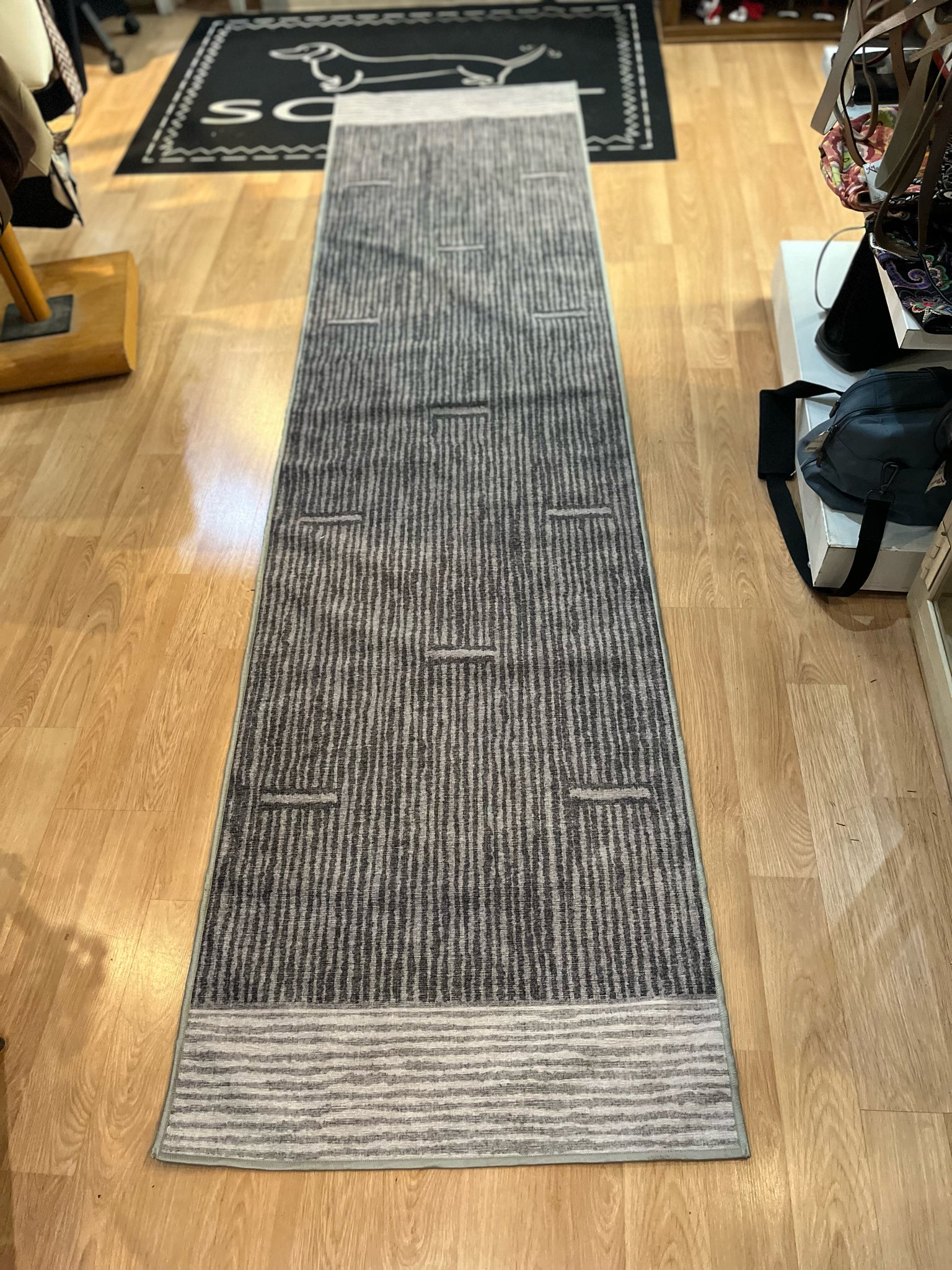 New Ruggable Gray Rug Runner