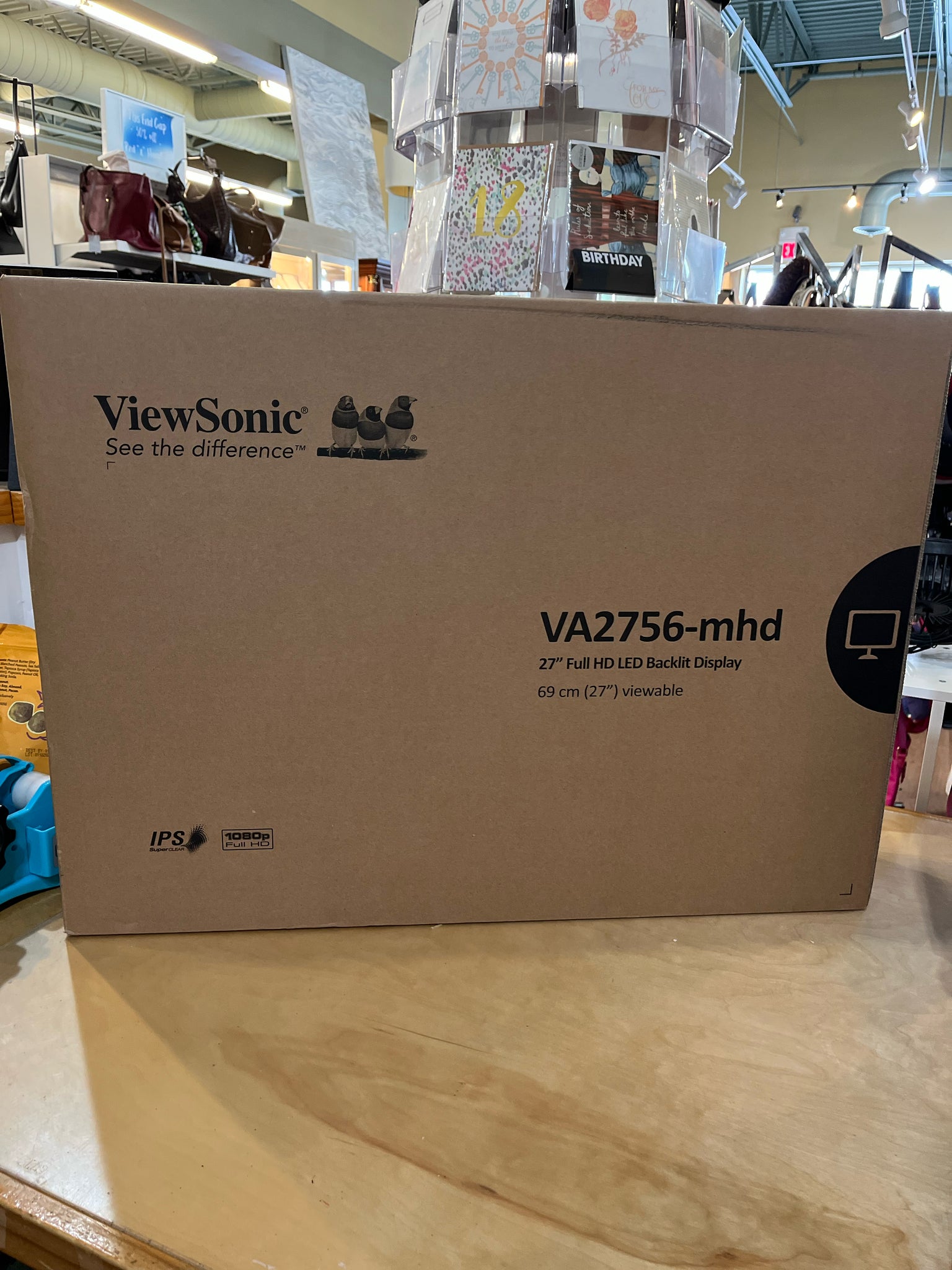 27” Full HD LED Backlit Display