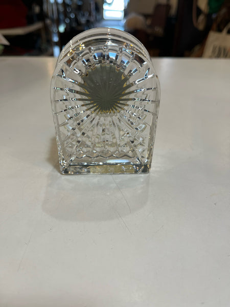 Waterford Small Rimmed Dome Carriage Desk Clock