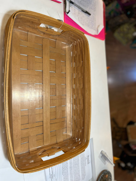 Longaberger Rectangle Serving Basket