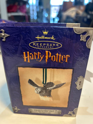 Hallmark x Harry Potter "Hedwig the Owl" Pewter Ornament